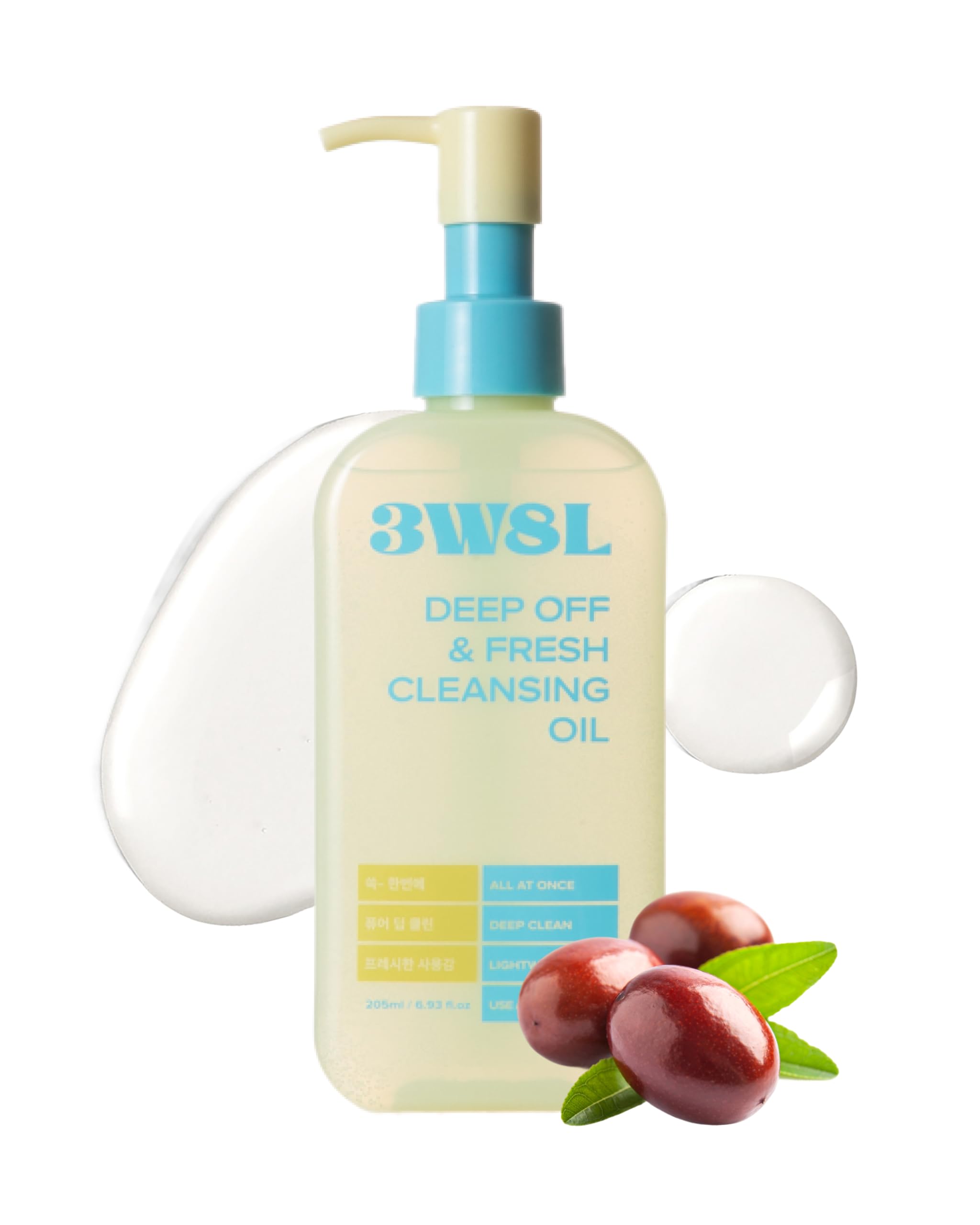 Amazon | 3W8L ディープオフ＆フレッシュ クレンジングオイル 205ml